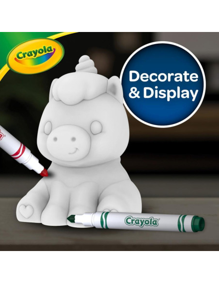 Crayola Light Ups Unicornio - Manualidad Brillante 10 cm