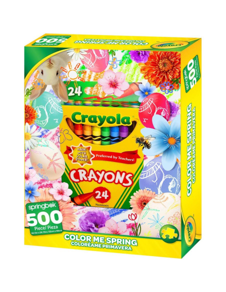 Rompecabezas 500 Piezas Springbok Coloréame Primavera Rompecabezas 500 Piezas Springbok Coloréame Primavera