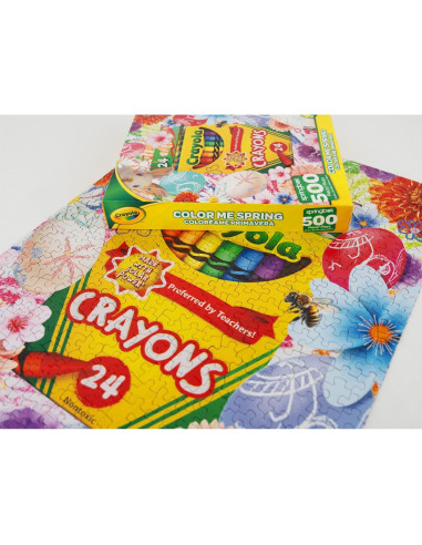 Rompecabezas 500 Piezas Springbok Coloréame Primavera