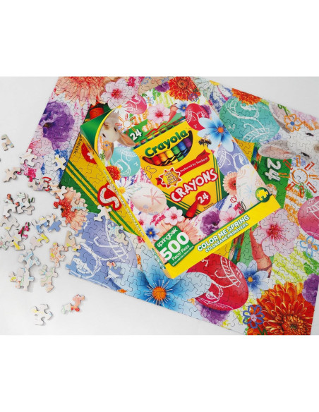 Rompecabezas 500 Piezas Springbok Coloréame Primavera Rompecabezas 500 Piezas Springbok Coloréame Primavera