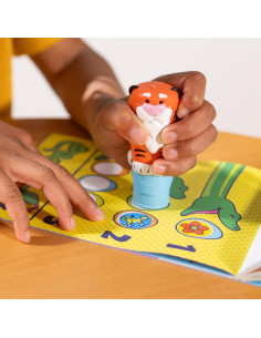 Melissa & Doug Bloc de Actividades Tigre 24 Páginas + 300 Pegatinas 2