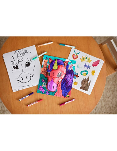 Conjunto de Arte 3D Crayola POPs Místico para Niños 5+
