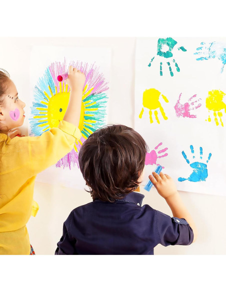 Barras de Pintura Tempera Shuttle Art 15 Colores Lavables