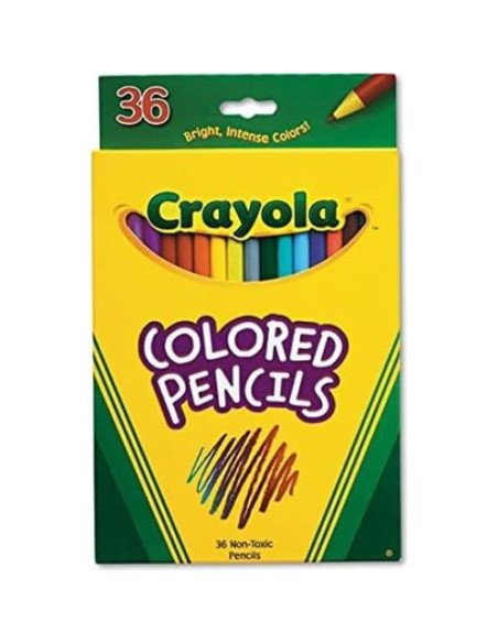 Lápices de Colores Crayola 36 Piezas Largos y Brillantes Lápices de Colores Crayola 36 Piezas Largos y Brillantes