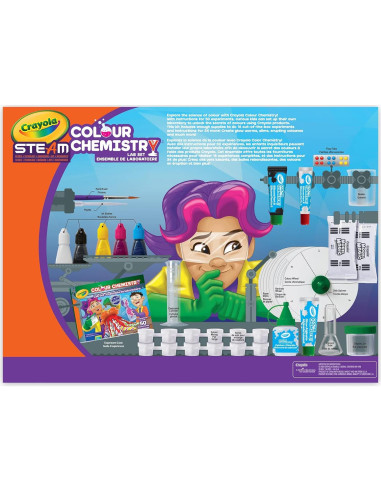Juego de Química Crayola 37.59x6.03x27.94cm