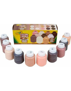 Set de Pintura Lavable Crayola Colores del Mundo - 10 Botellas 59 ml 2