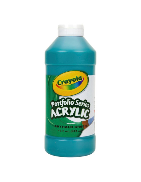 Pintura Acrílica Crayola Verde Ftalocianina 473 ml Pintura Acrílica Crayola Verde Ftalocianina 473 ml