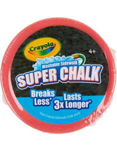 Tiza Super Lavable Crayola para Exterior - 30 Colores 2