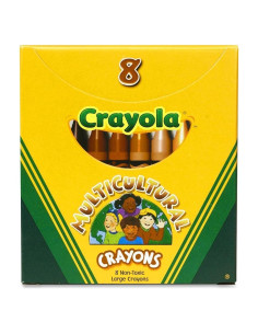Crayones Multiculturales Crayola 8 Piezas 10.16 cm