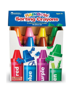 Crayones de Clasificación Arcoíris Learning Resources 56 Piezas 2