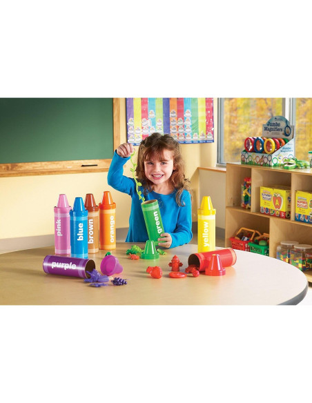 Crayones de Clasificación Arcoíris Learning Resources 56 Piezas