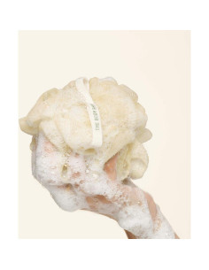 Esponja de Baño Exfoliante The Body Shop - 5cm - Crema 2