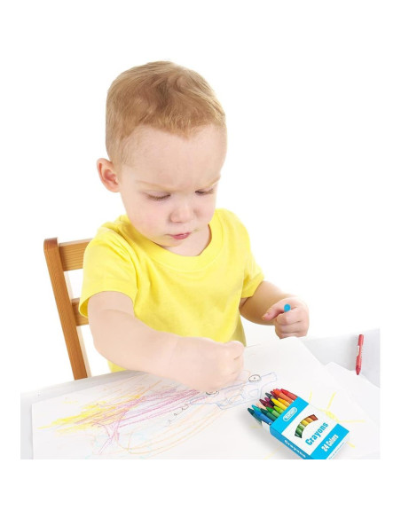 Crayones Rarlan 720 unidades en 30 paquetes de 24 colores