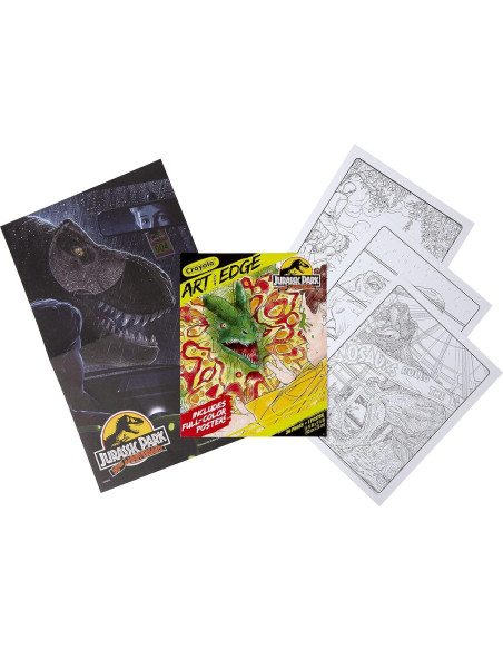 Páginas para Colorear Crayola Jurassic Park 28 Páginas Páginas para Colorear Crayola Jurassic Park 28 Páginas
