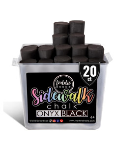 Balde Reutilizable Loddie Doddie con 20 Tizas Jumbo Negras