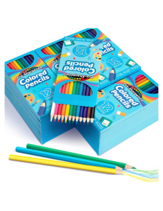 Lápices de Colores Jyusmile 432 Contadores 36 Paquetes