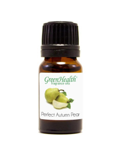 Aceite de Fragancia Pera Otoñal 10 ml GreenHealth - Botella de Vidrio