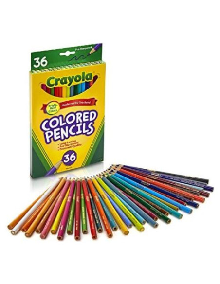 Lápices de Colores Crayola BIN4036BN Caja de 36 Colores Lápices de Colores Crayola BIN4036BN Caja de 36 Colores