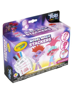 Crayola Model Magic Stackers Trolls 2 - Kit de Manualidades 2
