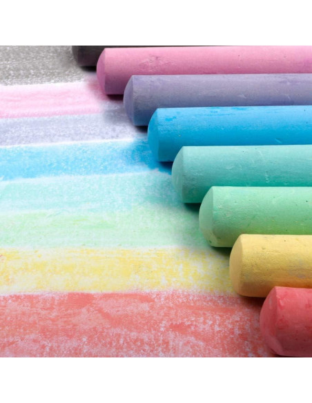 Tiza de Acera Feela 168 Piezas Jumbo 14 Colores