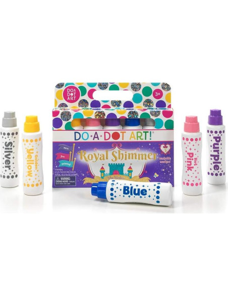 Marcadores Do A Dot Art! 5 Colores Brillantes Lavables