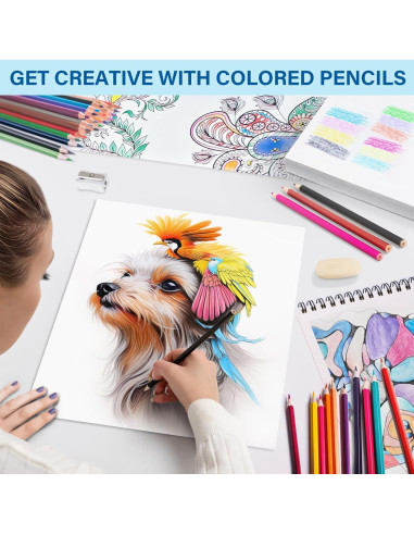 Set de 48 Lápices de Colores V-Opitos Pre-afilados