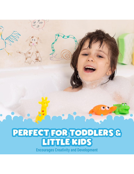 Crayones de Baño Tub Works 24 Colores No Tóxicos