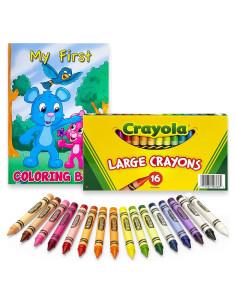 Crayones Jumbo Las Grandes Ofertas 16 Colores Asortidos