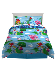 Juego de Cama Franco Kids 7 Piezas Blues Clues Microfibra