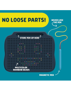 Tablero de Dibujo Magnético Chuckle & Roar Arcoíris 25.4x22.86cm 2