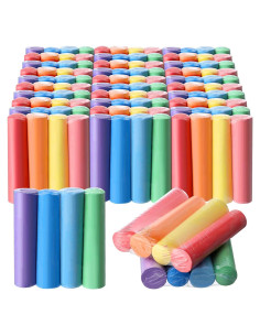Juego de Tiza Jumbo Chivertion 120 Piezas Colores Vivos