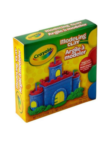 Arcilla para Modelar Crayola 0,45 kg (Paquete de 6)