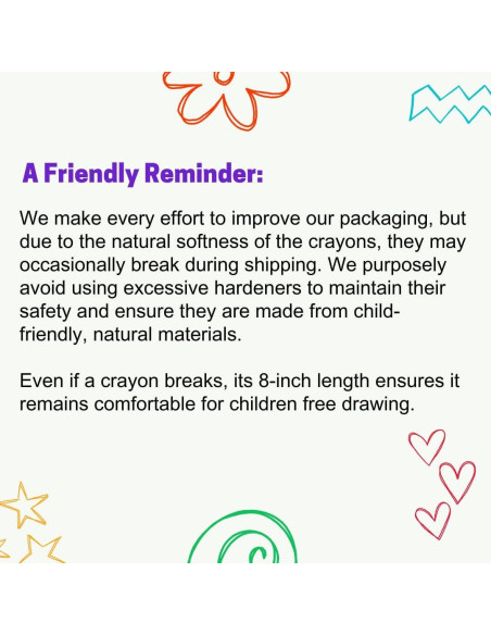 Crayones Gigantes Multicolor Rokt&razo 2PC 20,32 cm