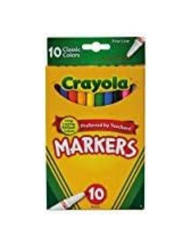 Marcadores No Lavables BINEYSMITH Punta Fina 10 Colores