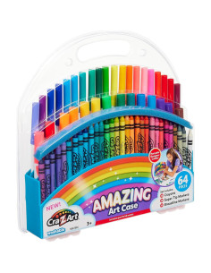 Estuche de Arte Cra-Z-Art 64 Piezas Crayones y Marcadores 2