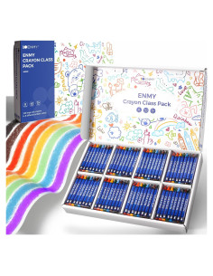 Paquete de Crayones ENMY 320 Piezas Multicolores No Tóxicos