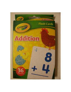 Tarjetas Educativas Crayola Suma - 36 Tarjetas a Color