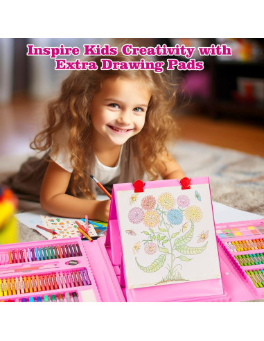 Set de Arte KINSPORY 290 Piezas para Niños Creativos