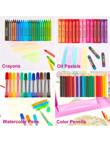 Set de Arte KINSPORY 290 Piezas para Niños Creativos