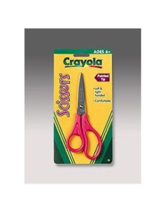 Tijeras Crayola 14 cm para Niños - Corte Seguro y Suave