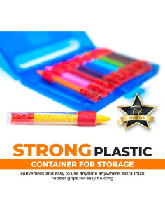 Crayones de Baño LEGACY KIDS 10 Colores Lavables 2