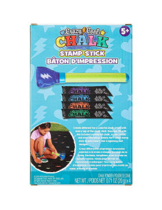 Stick de Sello Tiza Loca Genial - 4 Colores Vibrantes 2