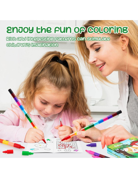 BenLouis 24 Libros de Colorear de Granja para Niños