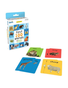 Juego de Cartas Briarpatch Primeros 100 Animales 2+ Años