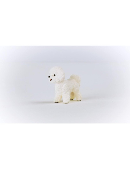 Figura de Perro Bichón Frisé Schleich 2023 Juguete 4,32 cm