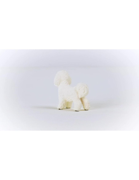 Figura de Perro Bichón Frisé Schleich 2023 Juguete 4,32 cm