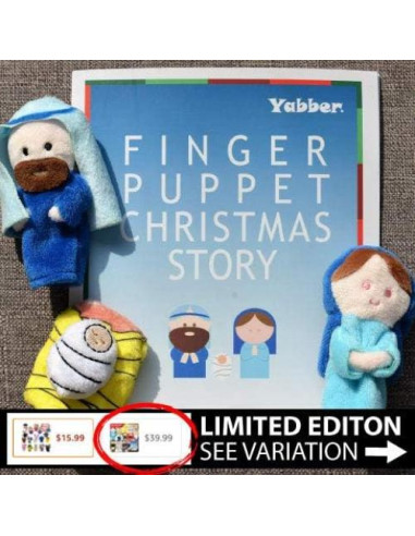 Juego de Marionetas de Dedo HavnaBall - 16 Piezas para Niños