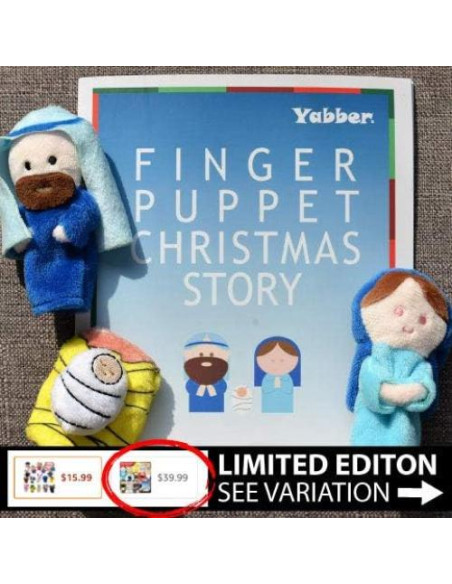 Juego de Marionetas de Dedo HavnaBall - 16 Piezas para Niños