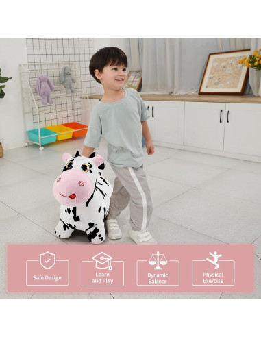 Vaca Rebotadora INPANY para Niños 1.67 kg, Juguete Inflable
