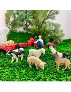 Figuras de Granja Safari Ltd - 12 Piezas Educativas 2